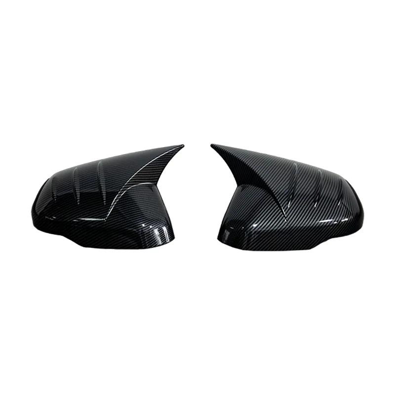 For Honda CR-V CRV 6th Gen  2024 2025 Hybrid Pair Car Side Rearview Mirror Cover Glossy Black/Carbon Look Wing Mirror Caps