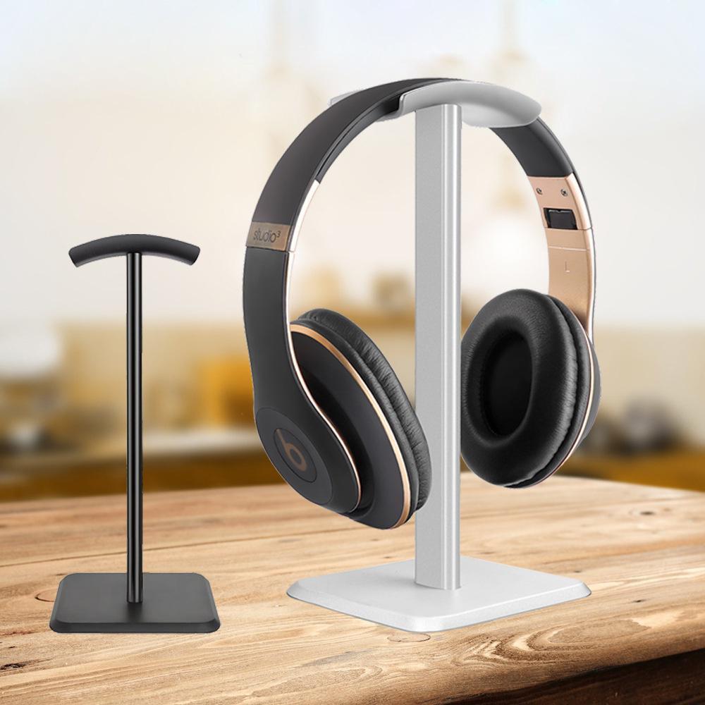 Headphone Stand Universal Aluminuim Headset Holder Aluminum Supporting Bar Flexible Headrest Fashion Headphone Hanger