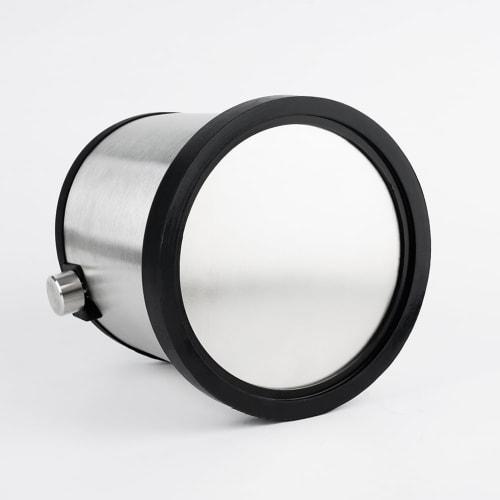 watchget Knock Box, Coffee Knock Box, Knock Box, Coffee Grounds Bucket, Large Capacity 1.8L, Removable Stainless Steel, for Home and Commercial Use, S