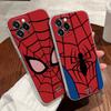 Прозрачный чехол для телефона Marvel Человек-паук для iPhone 17 Pro Max 17E 11 12 13 14 15 16 Pro Max 15 Plus 17 Air 16E 7 XS Мягкая накладка
