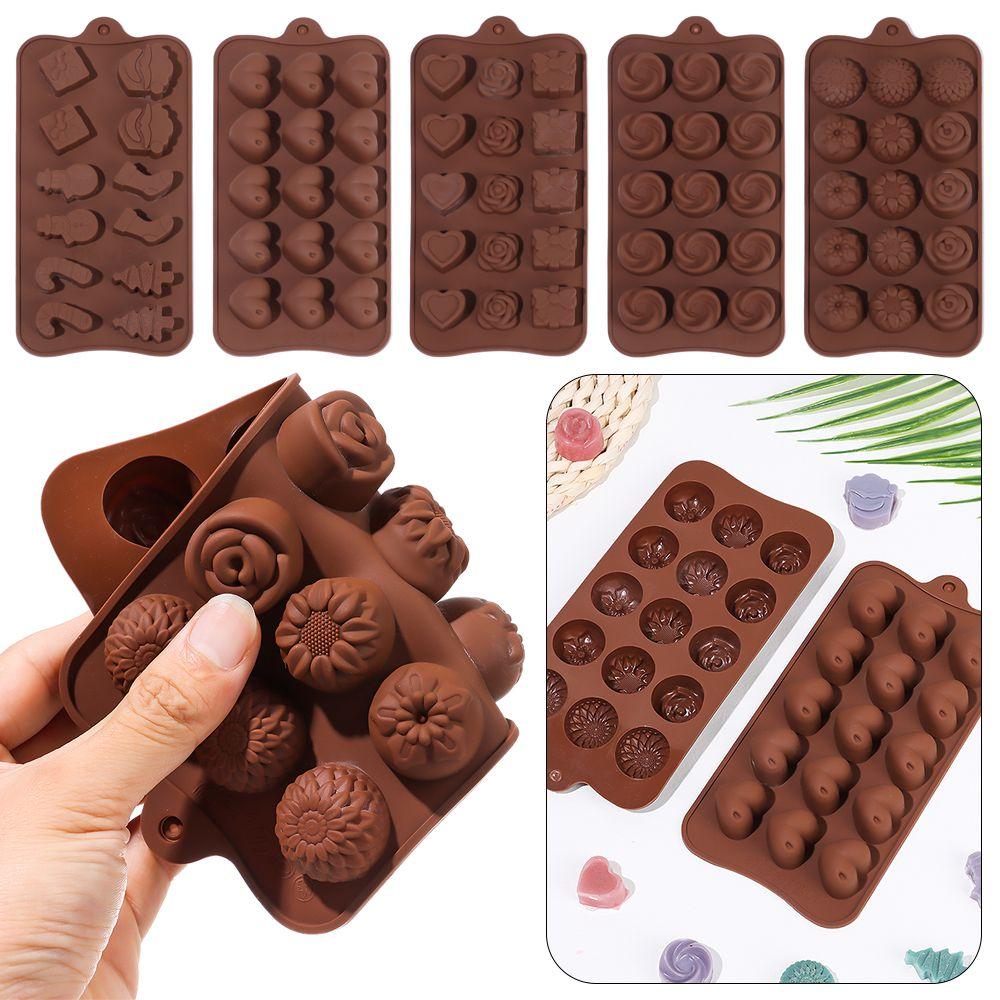 Cake Decoration Baking Tool Jelly Cake Mold DIY Fruit Ice Chocolate Mold Silicone