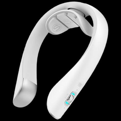 Умный массажер для шеи K5-2 с подогревом и управлением через Bluetooth-приложение, штекер CN (адаптер в комплекте)