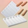 Chocolate Puff Eclair Dessert Baking Tools Silicone Mold Kitchen Supplies Pastry Silicone Bakeware Long Strip Puff Cake Mold