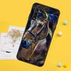 Художественный чехол с рисунком лошади для Huawei Nova 12s 12i 11i 5T Y90 Y70 Y60 Y61 Y91 Y72 9 10 SE P20 P30 P40 Lite P60 Pro