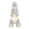 SunLemon Sleeping Lap Rabbit GY 17 X 14 X 36cm Plush Animal Cute Rabbit Gray P-9532