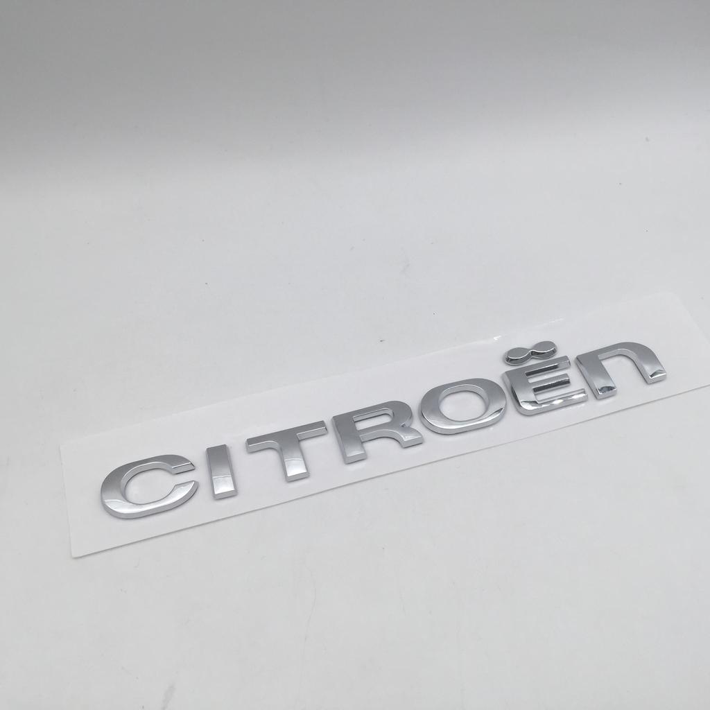 1 шт. 3D ABS для Citroen Буквы на автомобиль Передний значок на капот Наклейка на капот Задний значок на багажник Наклейка Стайлинг автомобильные аксессуары