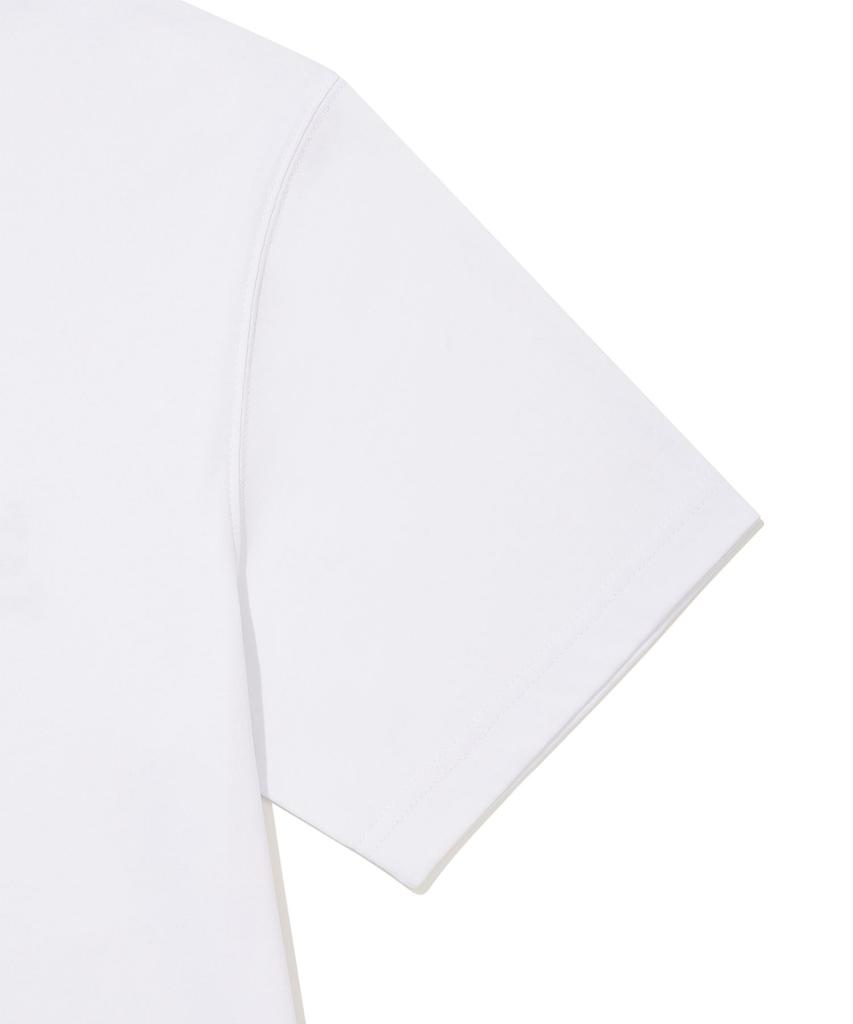 WACKY WILLY Flower Kiki White Short Sleeve T-Shirt