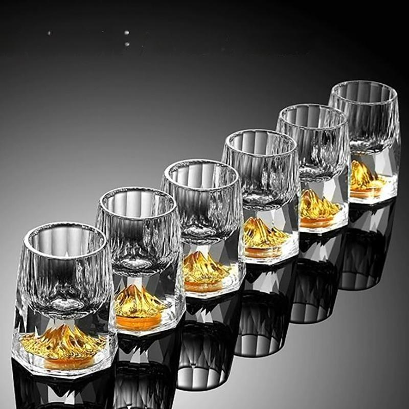 Стакан для водки и виски Ktv Sglass Стакан для саке Бар Вечеринка Высокий уровень внешнего вида Бокал для шампанского Бытовой Пулевой стакан