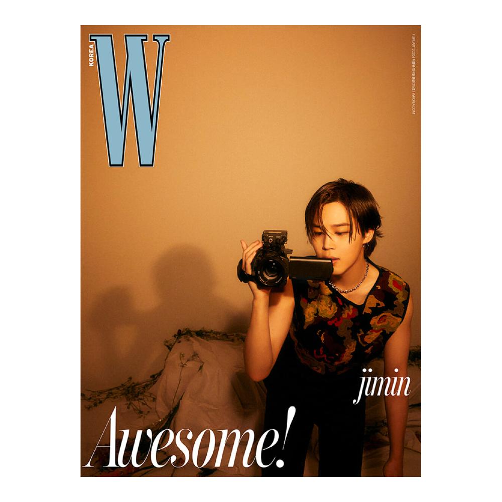 Чимин из BTS на обложке журнала W KOREA, февраль 2023 г.