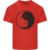Yin Yang Cat Lover Funny Kitten Pet Unisexs Light Cotton TShirt
