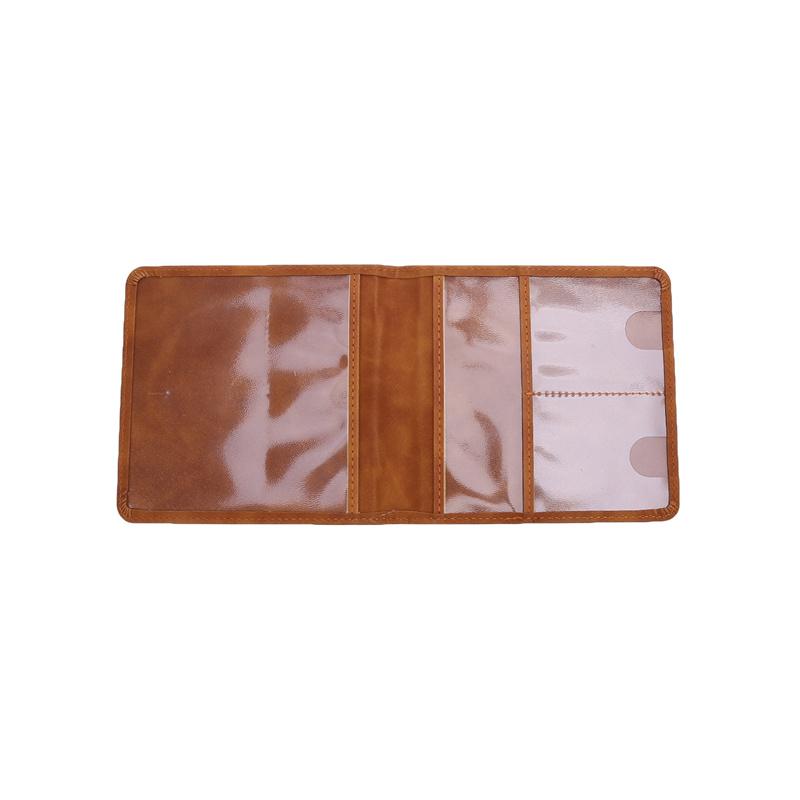 Car Insurance Information File Protection Case Folder PU Leather Short Motorcycle Driving License Protection Case Storage Bag