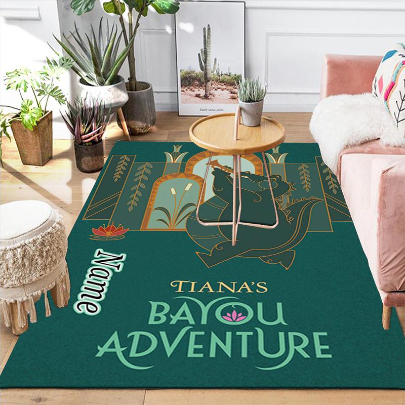 Custom 1Pc Mermaid Fantasy Adventure Rug Office Carpet Indoor Outdoor Entrance Doormat Nonslip Soft And Comfortable Living Room D916201