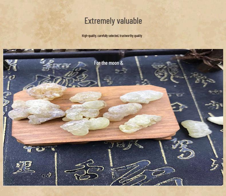 Natural Unsulfured Frankincense Beads, Myrrh with Chuanxiong Danshen Frankincense Powder