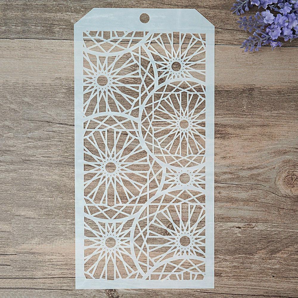 12*24 см DIY ремесло бесшовный трафарет для рисования штамповки для скрапбукинга штампы альбом декоративное тиснение бумажные карты