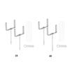 2Pcs Adjustable Gutter Extension Bracket Outdoor Rain Gutter Stake Extension Support RustProof Anchors For Pipe Support