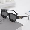 Парижский шик Кошачий глаз Защита от УФ лучей Квадратные Солнцезащитные очки для мужчин и женщин