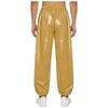 Mens Waterproof Jogging Pants Drawstring Elastic Waistband Side Pockets Track Pants