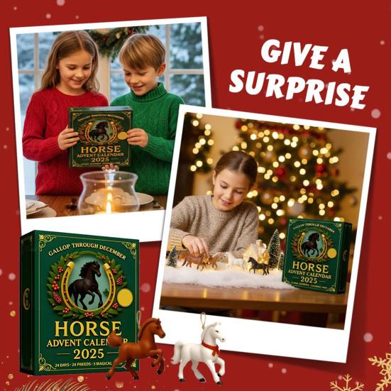 Advent Calendar 2025 24-Day Christmas Countdown Calendar Multifunctional Holiday Decoration for Kids Rooms Houses Cars Festive Fun Gift