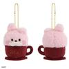 BT21 Брелок для ключей Minini Doll Latte ver.