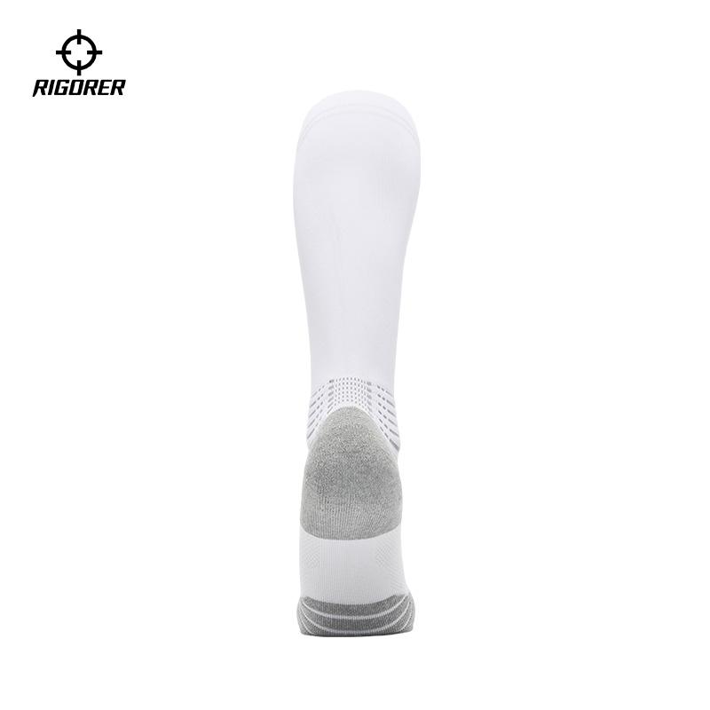 Rigorer 2026 New Quality Sport Football Socks White Non-slip Football Sock High Performance Sports Socks