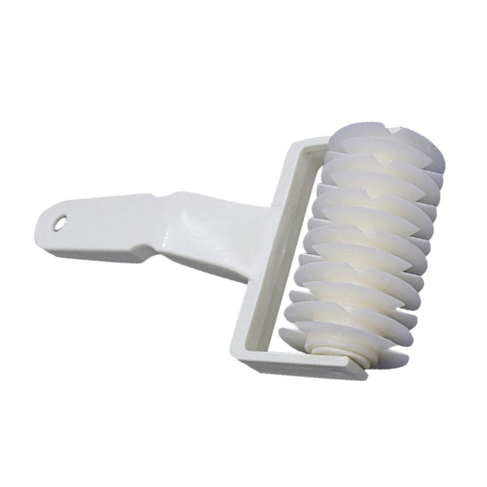 White Pastry Cutter Reusable Pastry Lattice Roller Lattice Dough Cutter Pizza and Biscuits