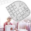 Template Quilting Ruler Non-Slip Sewing Patchwork Ruler New Curved Corner Cutter Quilt Ruler