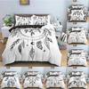 Dreamcatcher Bedding Set Feather Pattern Duvet Cover Comforter Covers Single Twin King Size Quilt Cover With Pillowcase