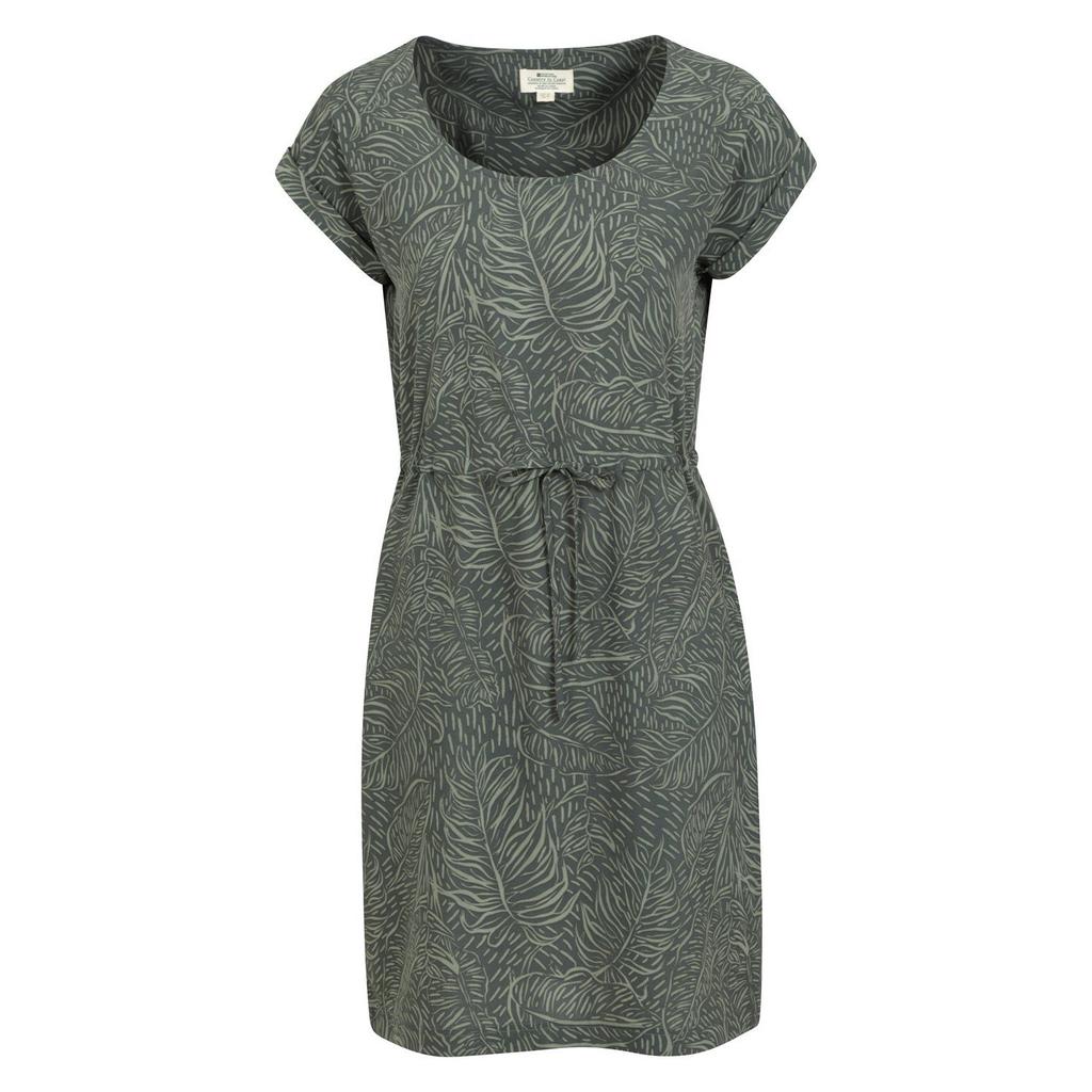 Mountain Warehouse Womens/Ladies Mykonos Tropical Leaves Midi Dress