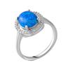 Серебряное кольцо с опалом 1.175ct (2045113)