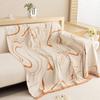 Полотенце Wave Sofa, Чехол для дивана, Чехол для дивана, Минималистский стиль, Нескользящая обивка для дивана с защитой от царапин от кошек