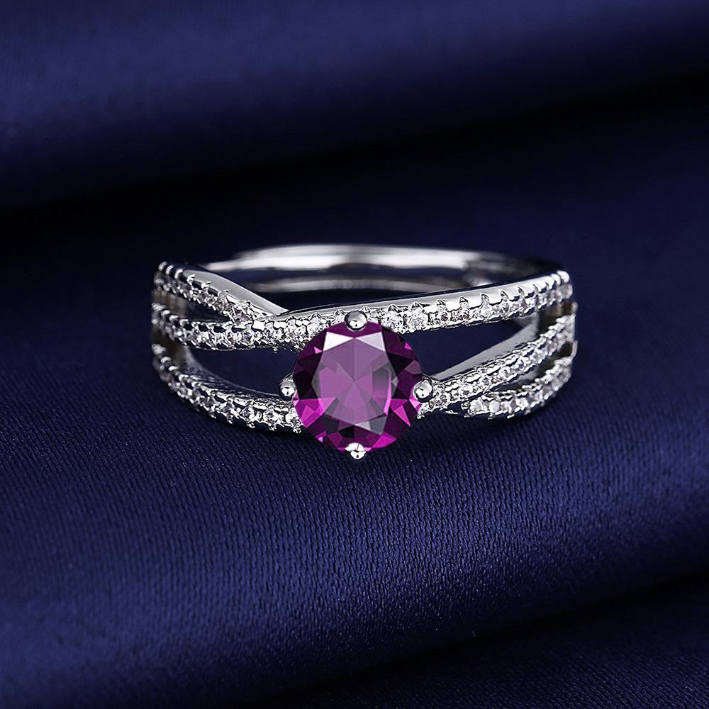 925 Silver Moissanite Open Ring for Women, Stylish Jewelry Gift for Birthdays and Anniversaries