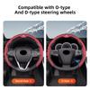 cwvc7 Lightweight Non-slip Steering Wheel Cover For Mitsubishi Lancer Ralliart ASX Mirage Pajero Xpander Attrage L200 Eclipse Cross Ex