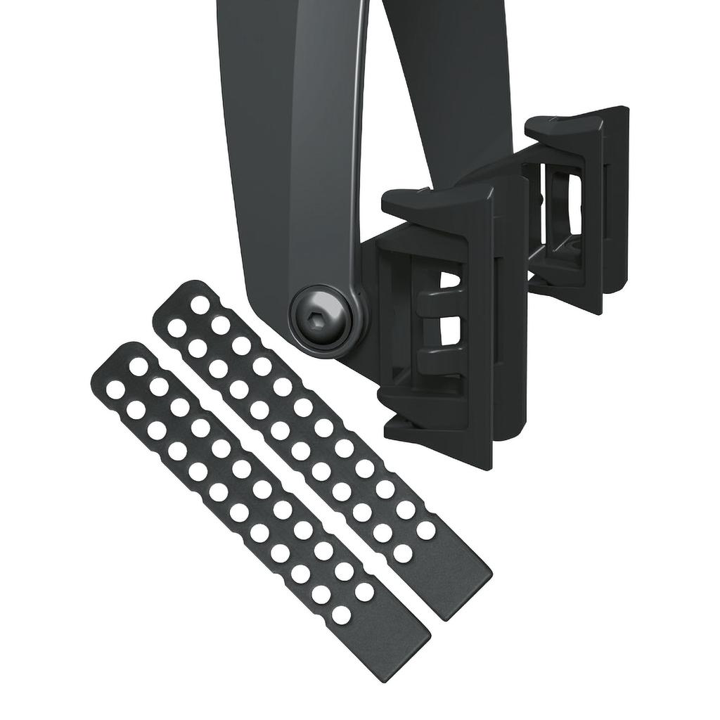 Комплект передних и задних брызговиков SKS speed rocker gravel fender черного цвета