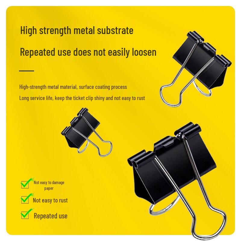 Deli Metal Binder Clips