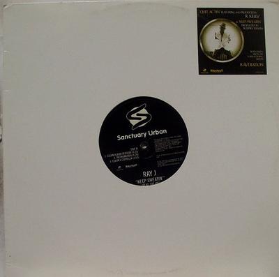 12-дюймовая пластинка RAY J - Quit Actin' SURDJ856851 Sanctuary Recor 2005 US Рэп и хип-хоп/R&B Б/У