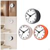 Compact And Waterproof Digital Wall Clock with Easy-to-attach Suction Cup Silent Battery, Made