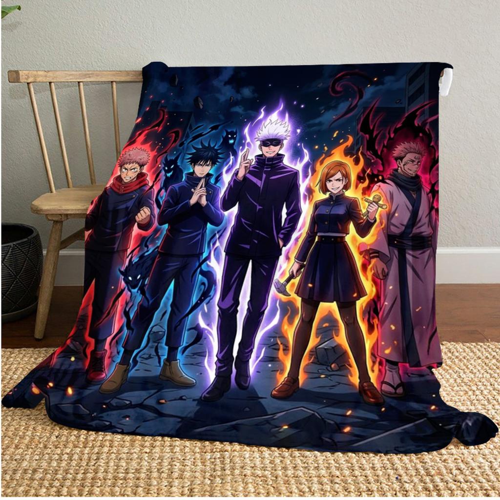Jujutsu Kaisen Characters Soft Comfortable All Seasons Sofa Office Naps Outdoor Travel Perfect Great Gift