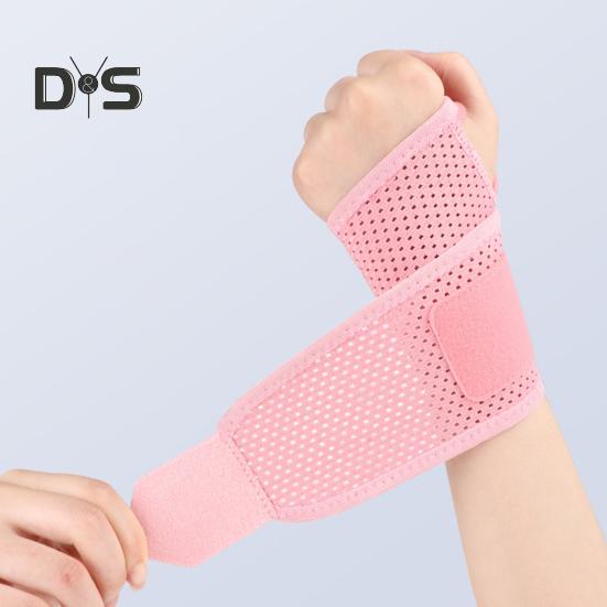 1 шт. спортивный бандаж на запястье, регулируемый дышащий ремень для поддержки запястья, мужской и женский фитнес-бандаж, облегчение боли при артрите, тендините, компрессионный рукав