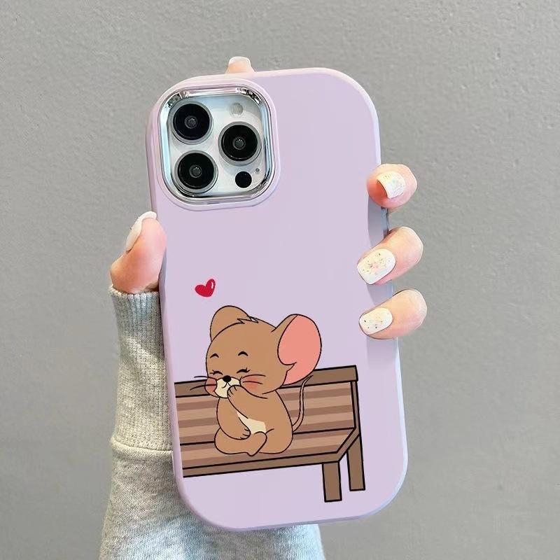 Подходит для чехла на мобильный телефон Apple 11promax мультяшный 11 милый iPhone11 противоударный 11 супер милый мышонок Джерри