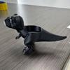 3D-печатный цветочный горшок-динозавр, Маленький цветочный горшок-динозавр, Милый контейнер для растений-животных для кактусов, для декора домашнего рабочего стола, сада