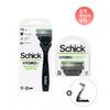 Бритва Schick Hydro 5 Skin Pro Sensitive + Специальный набор с 6 лезвиями + Эксклюзивный держатель