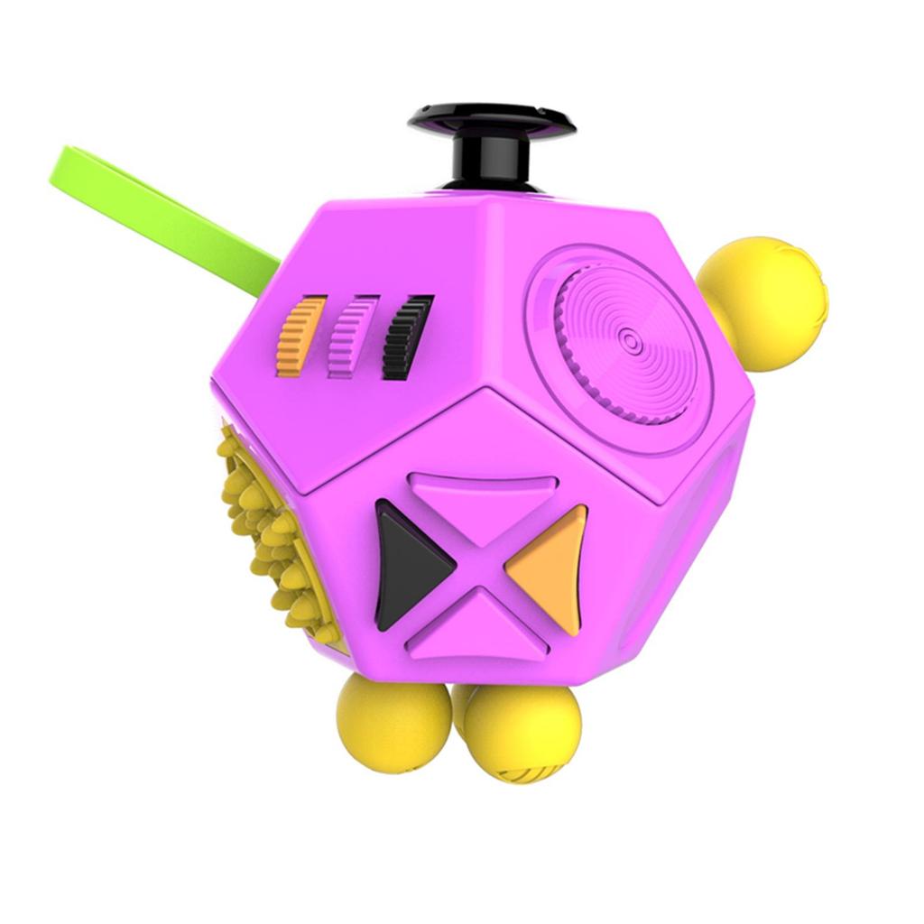 12-гранный магический кубик для снятия стресса второго поколения - креативные кубики для снятия стресса