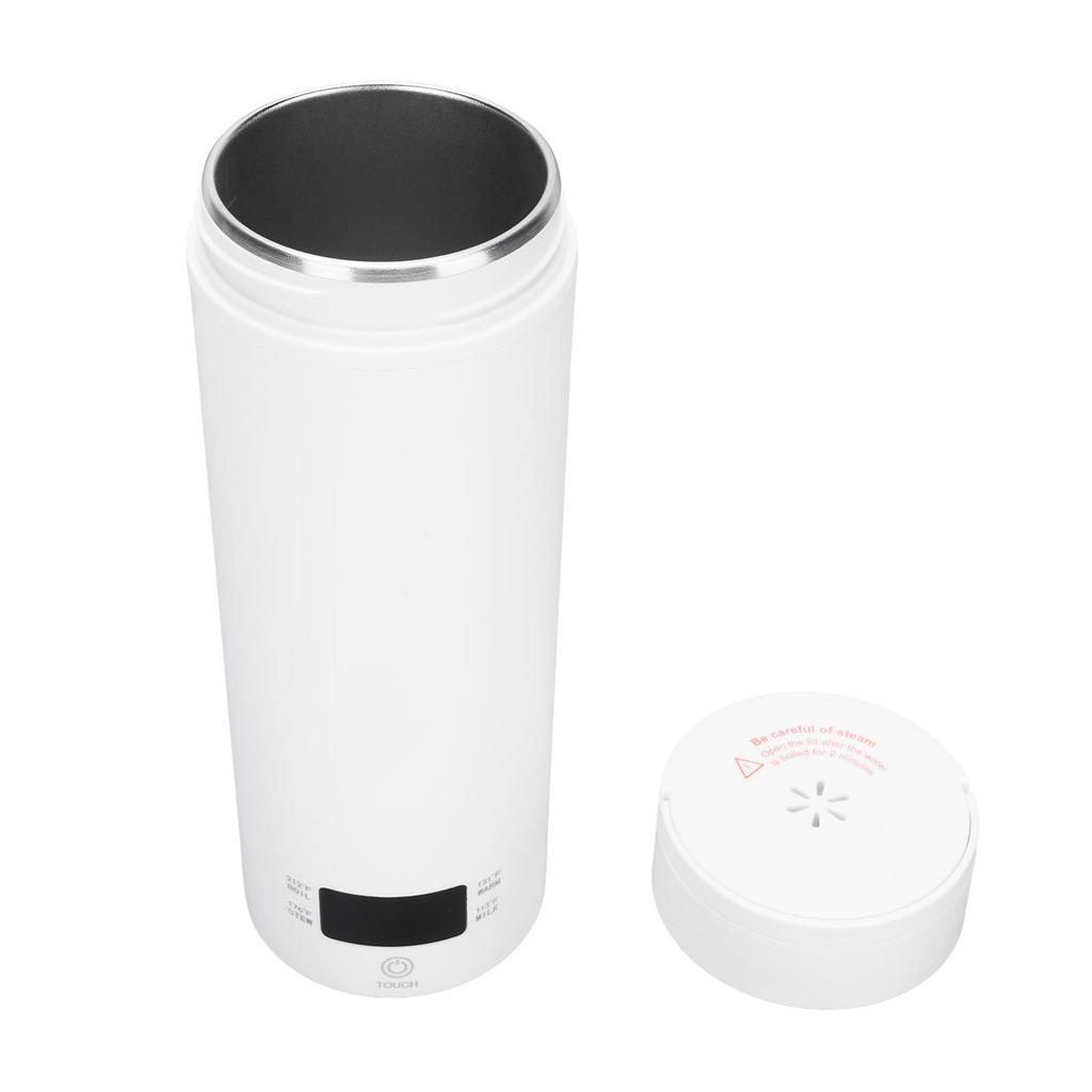 Портативный электрический чайник маленький 450 мл с контролем температуры из нержавеющей стали 316 для путешествий Mini Hot Wat