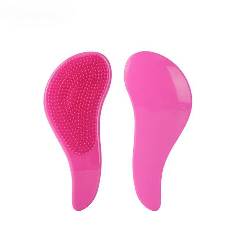 1pc Magic Handle Detangle Comb Anti Static Mini Massage Hair Brush Long Wet Shower Massage Hairbrush Salon Hair Styling Tools