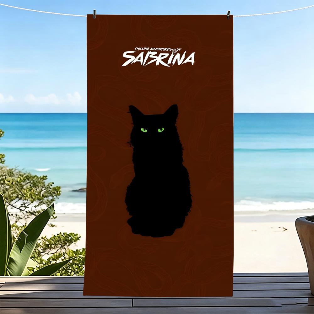 S-Sabrina Полотенце Микрофибра Пляжное Полотенце, Быстросохнущее, Без Песка, Ультратонкое Волокно, Супер Мягкое.