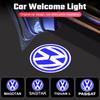 Для VW Volkswagen Jetta MK5 Golf Светодиодный проектор логотипа приветствия на дверь автомобиля, светодиод 'призрачная тень' Для VW Volkswagen Tiguan MK1 MK2 Sagitar
