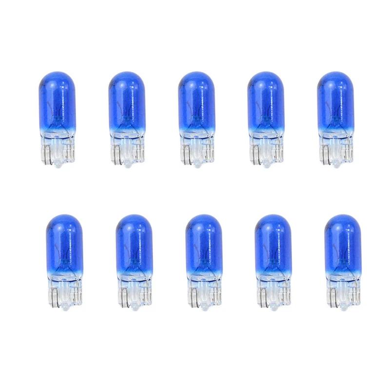 10/20 шт. Автомобильные T10 галогенные 3 Вт 194 158 клинья 12 В автомобильные лампы белые лампочки приборная лампа для чтения габаритные фонари аксессуары