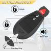 Key Fob Replacement for 2013-2021 Ram 1500 2500 3500 4500 5500/19-21 Ram 1500 Classic Car Keyless Entry Remote Control, GQ4-53T, 3 Buttons