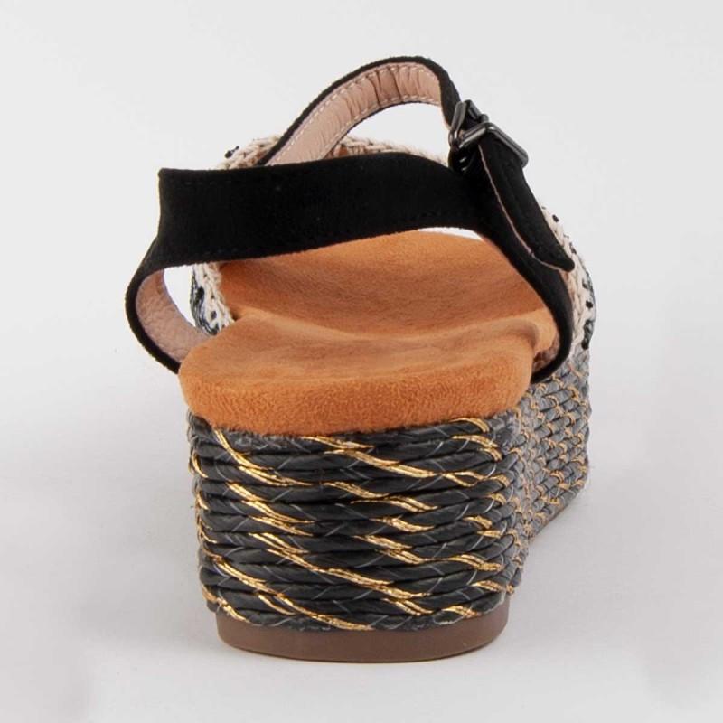 Sandalia De Plataforma Para Mujer. Montevita Salaia 102805