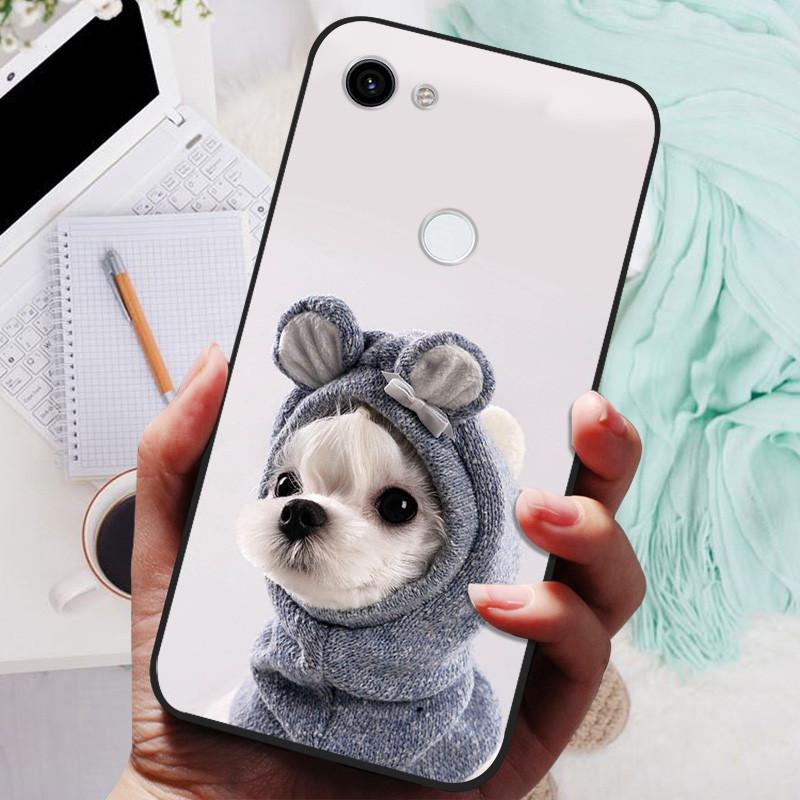 Чехол для Google Pixel 3a XL Черная крышка Лев Волк Силиконовый Мягкий Задний Чехол Для Google Pixel 3 XL Чехол Для Телефона Pixel 3A 3AXL Корпус